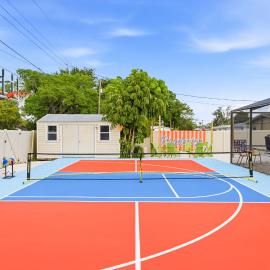 Suncourt Retreat Sports Court Pool Hot Tub