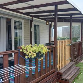 Mobilhome 4 ou 5 personnes camping les sables du midi à Valras-Plage