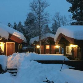 Family Cabin Cluster By Waterfall In Bjorli, viešbutis mieste Bjorli