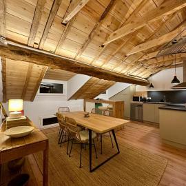 CaLQuEROL Osseja - Cozy Mountain Attic, hotel em Osséja