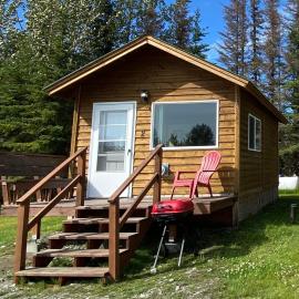 Kenai में, होटल Blue Moose Cabin at Moose Tracks Lodging
