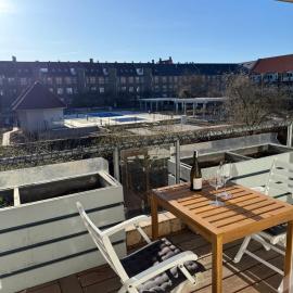 Luxury Apt with Terrace, Pool and Sauna, Copenhagen