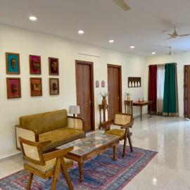 Indie vibe stay 3bhk at Kondapur
