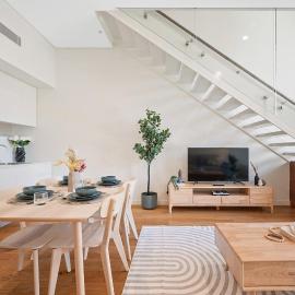 시드니에 위치한 호텔 Elegant Loft Living w Soaring Ceilings