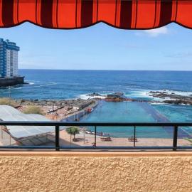 Terraza con vistas al mar Tenerife Norte Mesa del Mar