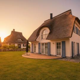 Ferienhaus Dwarslöper mit Sauna und Garten in Fuhlendorf, hotel a Fuhlendorf