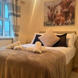 Ivy House - 3-Bed, Sleeps 4, Parking, WiFi, Contractors