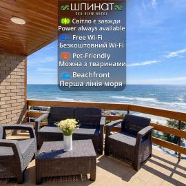 Shpinat, hotel v Oděse