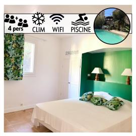 Gîte le Berceau du Vigneron by GC - Piscine Wifi - Clim, hôtel à Murviel