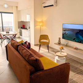 Mazurca 2BdR Apt by Morabeza Living - Sea View Fast WiFi and AC, hotelli kohteessa Tarrafal