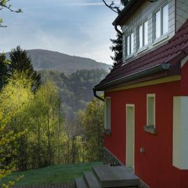 Waldhufenhaus in Schöna, hotel in Reinhardtsdorf