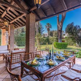 Fregene Villa Annamaria 400mt dal mare, relax e natura, hotel Fregenében