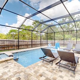 Poolside Oasis! Family-Friendly Summerfield Escape