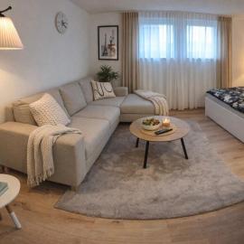 Cozy Suite Kirchheim, Parkplatz, Nähe A8, Souterrain
