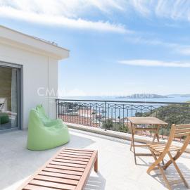 Sunset Penthouse Apartment in Pržno
