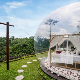 Bubble 6 - Romantic Bath Bubble Stay Ubud, hotel en Tampaksiring