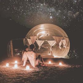 Bubble 5 - Luxury Honeymoon Dome With Bath Uluwatu
