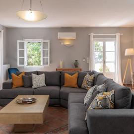 Villa Kairos Naxos, hotel Glinádóban