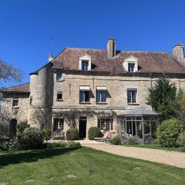 Le Manoir de US grand jardin dans le Vexin