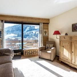 2 pièces à La Clusaz, animaux admis, garage et ascenseur