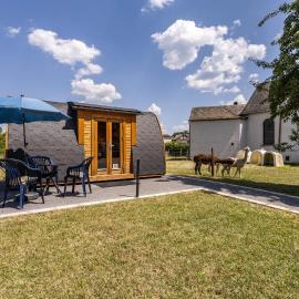 Campingpod Auf Der Alpakawiese โรงแรมในอาร์นส์แบร์ก