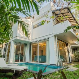 Claro Stay - Villa Virella - 4BHK Stylish Pvt Pool Near Vagator Beach