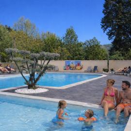 Camping de Retourtour, hotell i Lamastre