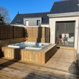 Family Prince 5min plage et jacuzzi