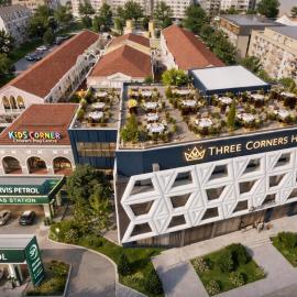 Three Corners Hotel, hotel v destinaci Skopje