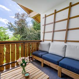 Ferienwohnung mit Bergblick, hotel di Edling