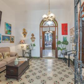 Una casa azul