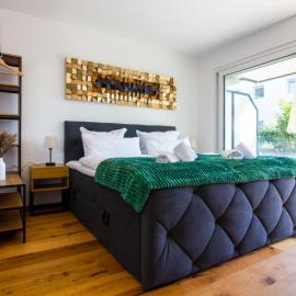 NEU BeSSa Homes Deluxe Apartment 4 Personen Garten
