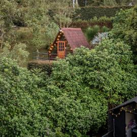 Chalets en Santa Elena en medio del Bosque, hotel a Medellín