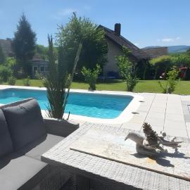Fewo Harzblick Goslar mit Pool, hotel Goslarban