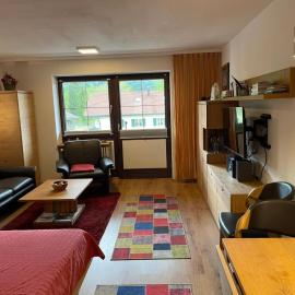Ferienwohnung Inzell mit Bergblick