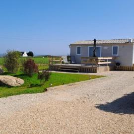 Mobil home Ty Reuniou - Vue mer: Cléder şehrinde bir otel