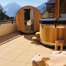 Appartement Cocooning-sauna-jacuzzi