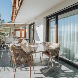 Oberegghof Ferienwohnung Garten