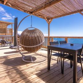 Bungalow avec terrasse vue mer, hotel in Saint-Raphaël