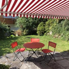 Dreiland Fewo mit großem Freisitz