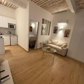 Très Grand studio neuf 50 m du port Lovely charrons 2, hotel in Saint-Tropez
