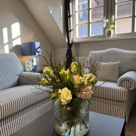 Ferienwohnung Quartier am weißen Gold Nr. 5 mit großer Dachterrasse, hotel in Meißen