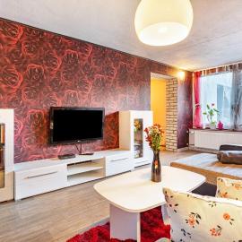 Große Ferienwohnung mit Garten，Trollenhagen的飯店