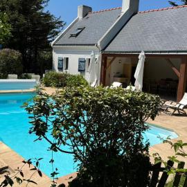 Borgroix Village Maison de famille avec piscine, hotelli kohteessa Sauzon