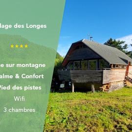 Chalet Porte-bonheur, Les longes, Vue montagne, hotel in Mont-Dore