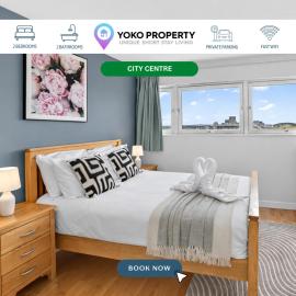 12th Street Apartment • City Centre • Balcony • Free Parking • Fast WiFi • Yoko Property
