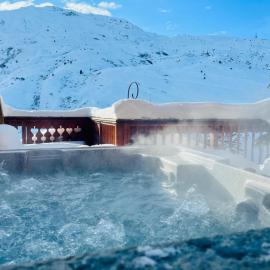 Chalet Delphine Luxe, Ski aux pieds, hotel i Les Bruyères