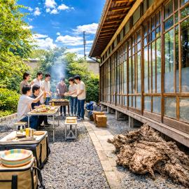 里や 糸島 川遊び Bbq 花火を楽しむ古民家1棟貸し, hotel in Itoshima