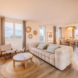 Lividig Bleue en face de la mer, hotel in Brignogan-Plage