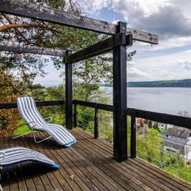 Adlerhorst über dem Bodensee